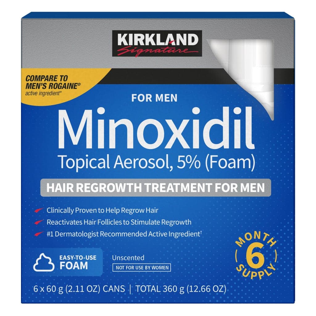 Kirkland Signature Minoxidil en espuma